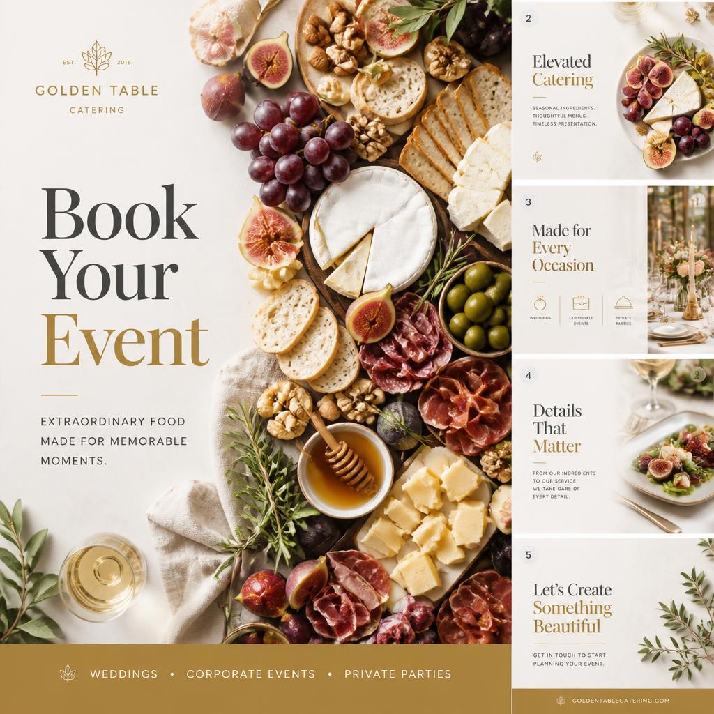 Instagram Carousel — Weekly Menu Highlight